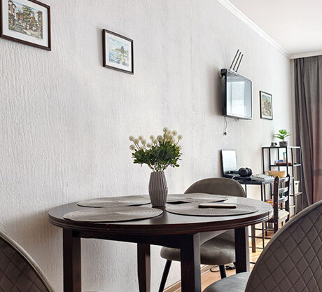 Двустаен апартамент с панорамна гледка в комплекс „Шато Ахелой 1“